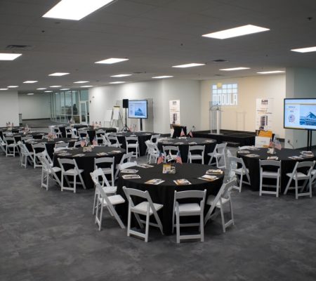 party equipment rental in Cincinnati set up by academy rental group