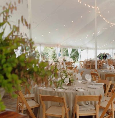 wedding tent rental in mason by academy rental group